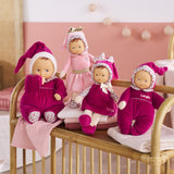 Doudou - COROLLE - Babipouce Rose Grenadine - 28 cm - senteur vanille - des la naissance