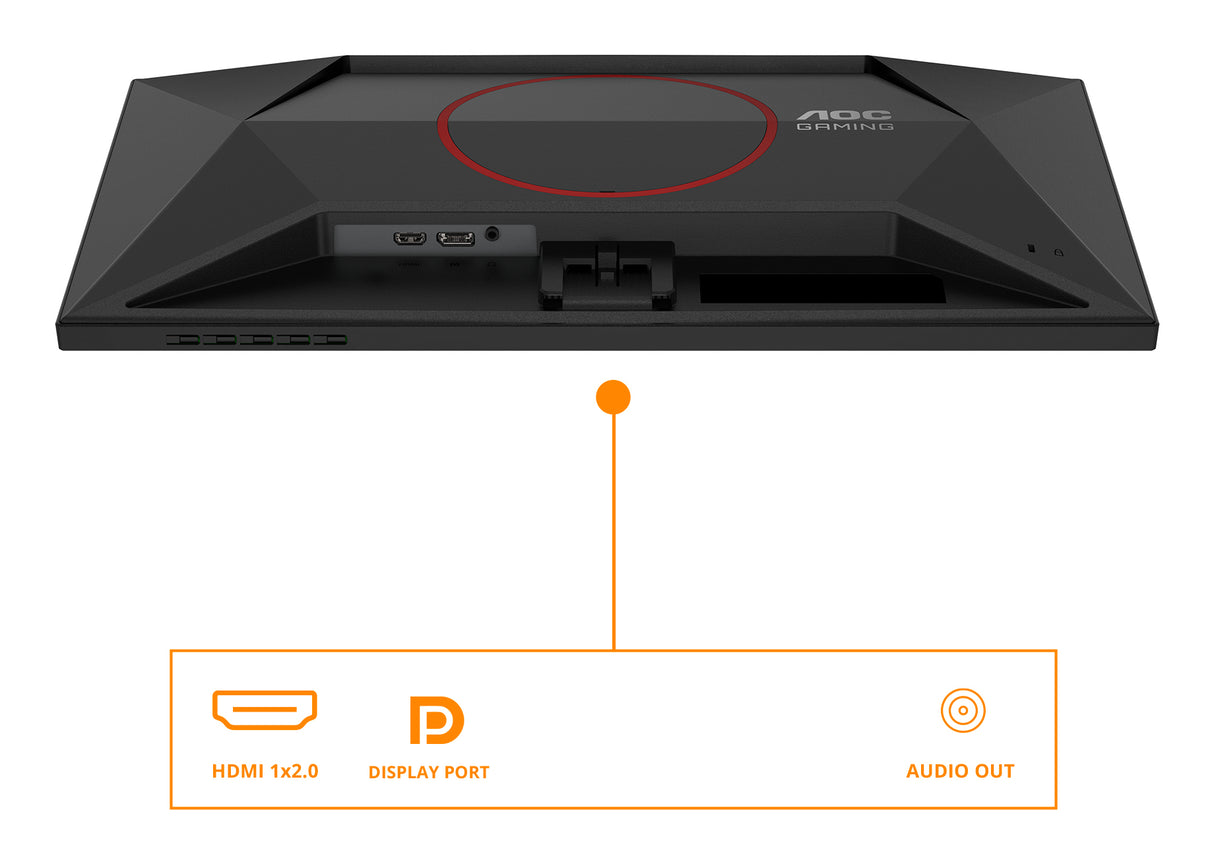 Ecran PC Gamer - AOC - 23,8'' - FHD - 180Hz - Dalle Fast IPS - 0,5 ms - 24G42E