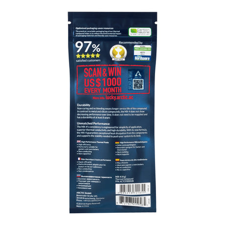 Pâte Thermique Arctic MX-4 - 4g