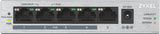Switch réseau ethernet Gigabit Zyxel GS1005-HP - 5 ports dont 4x PoE