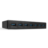 Hub USB 3.1 Lindy 7 ports avec alimentation