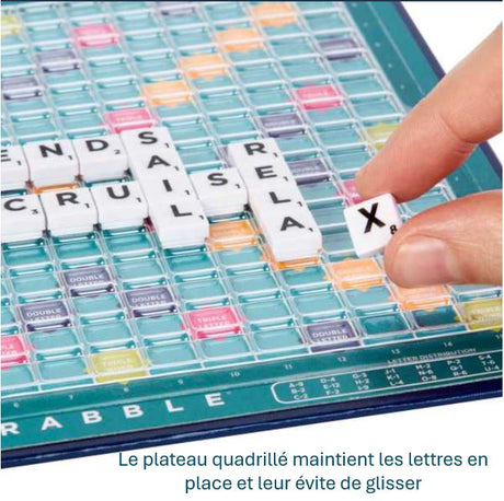 Mattel Games - Scrabble Voyage - Jeu de Société - 10 ans et + CJT12