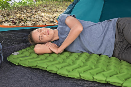 Couchage Rectangulaire - BESTWAY - 69616 - 1.98m x 71cm x 6.5cm - Vert