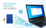 Station d'accueil USB-A/C 3.0 I-Tec (Noir/Bleu)