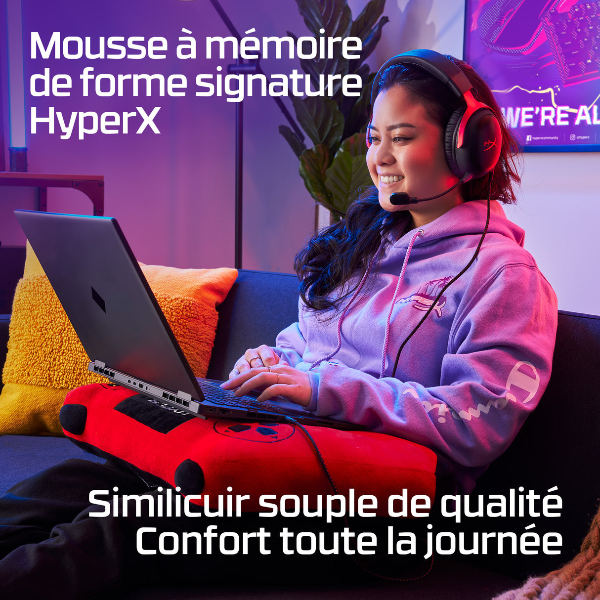 Casque Gamer filaire HyperX Cloud III (Noir)