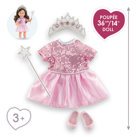 Coffret Princesse anniversaire - COROLLE - Pour poupée 36 cm - Des 3 ans