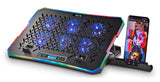 Support ventilé NGS Hero Stand RGB (Noir)