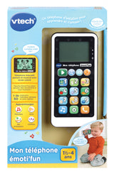 VTECH - Mon Téléphone Emoti'Fun - Noir