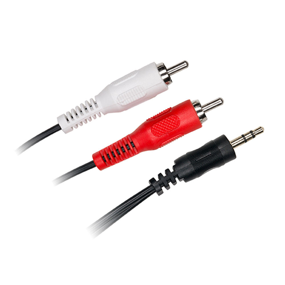 C ble Jack 3,5mm m le/2RCA m le 3m