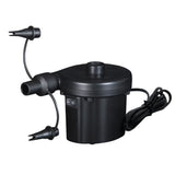 BESTWAY Matelas gonflable floquÈ Horizon Double + Pompe Èlectrique Sidewinder + Sac ñ 2 places ñ Bleu