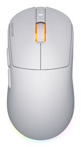 Souris sans fil Gamer Hator Quasar 3 (Blanc)