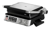 Grill multifonctions - BRAUN - Multi Grill 7 - 2000 W - 3 positions de chauffe - Noir / Acier