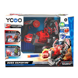 Robot radiocommandé - YCOO - RAPIDFIRE - 19 cm - 15 actions programmables - Des 5 ans