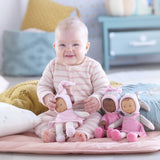 Mon Doudou COROLLE - Miss Rayée Reves d'Etoiles - 25 cm - petite poupée - senteur de vanille - des la naissance
