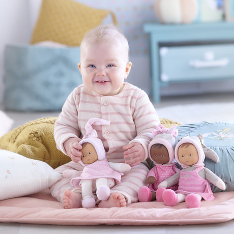 Doudou - COROLLE - Miss Reves d'Étoiles - 25 cm - senteur vanille - des la naissance
