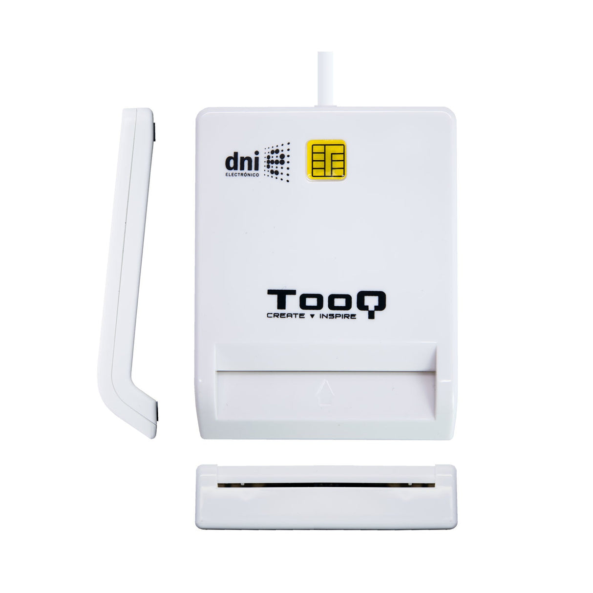 Lecteur de Cartes ïÂ¿Â½ puce TooQ TQR-210 USB 2.0