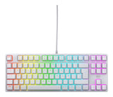 Clavier de gaming mécanique - CHERRY XTRFY K4V2 RGB TKL - Format TKL - Éclairage RGB - Blanc