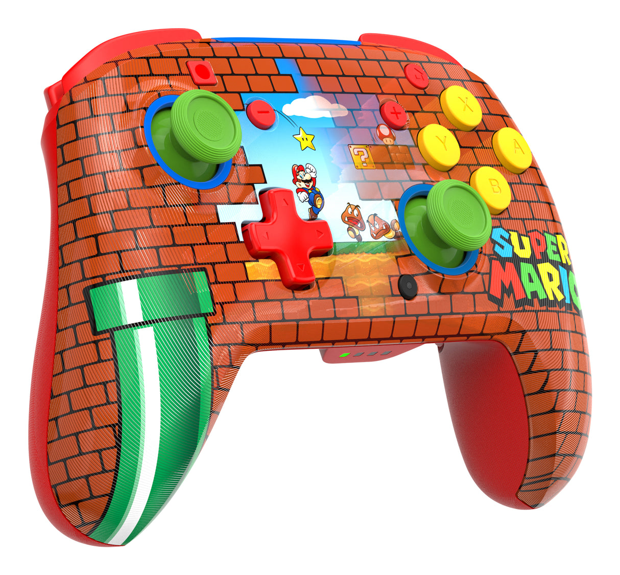 Manette de jeu - Nintendo Switch - Rematch Mario Bricks - Sans fil - Rouge - Turtle Beach