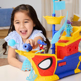 Bateau de pirates Spidey Bulles et toiles Water-Webs, Marvel Spidey et ses Amis Extraordinaires, des 4 ans
