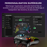 Manette de jeu RGB filaire - TURTLE BEACH - TBC-2002-05 - Afterglow™ Wave - Noir - Xbox/PC