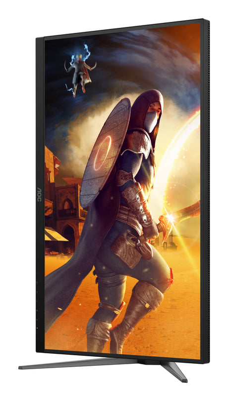 Ecran PC Gamer - AOC - 27'' - 4K/FHD - 160Hz/320Hz - Dalle MiniLED Fast IPS - 0,5ms - Réglable en hauteur - U27G4XM