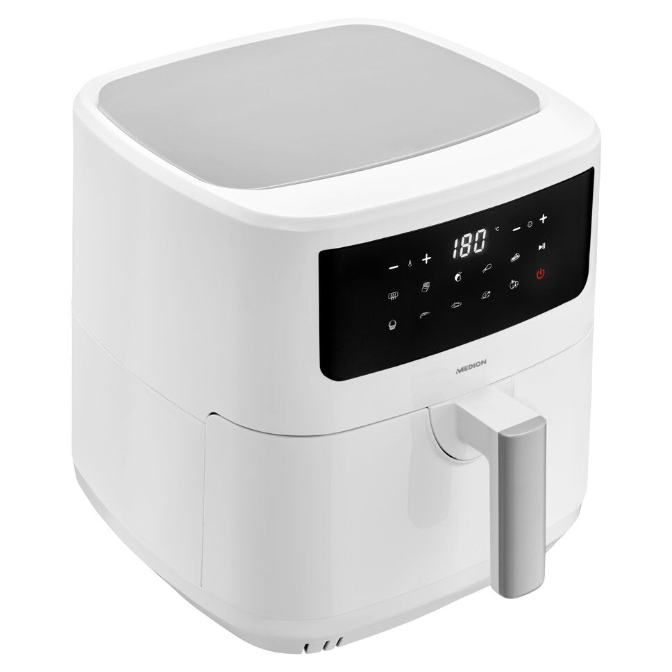 Friteuse a Air Chaud - MEDION - 50073000 - 2150 W - Ecran tactile - 9 programmes - Blanc