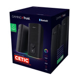 Enceintes Bluetooth Trust GXT 612 Cetic RGB (Noir)