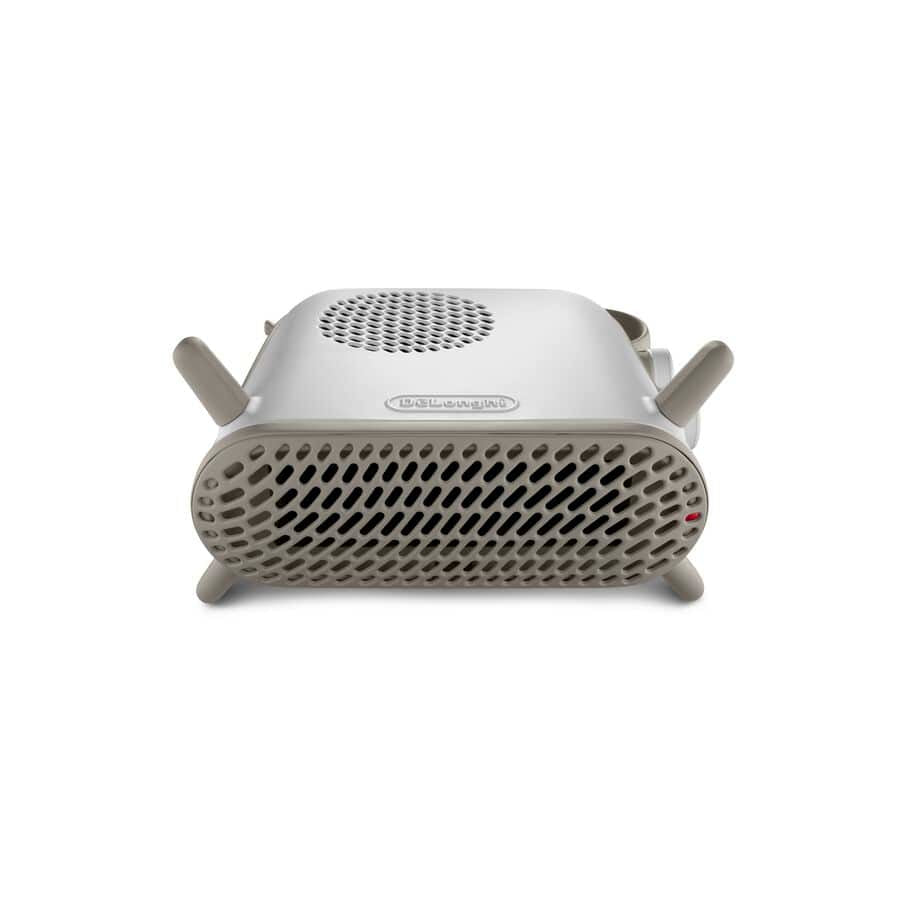 Radiateur soufflant - DELONGHI - Métal - 2000 W max - Position verticale et horizontale - Silencieux (43 dB)