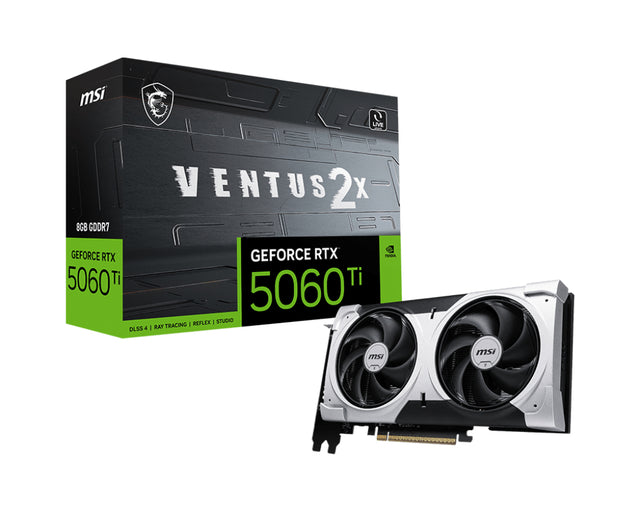 MSI Scheda Grafica GeForce RTX 5060 Ti VENTUS 2X PLUS 8GB GDDR7 PCIe 5.0
