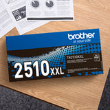 Kit toner - BROTHER - TN2510XXL - 5000 pages selon ISO19752 - Noir - Pour HL-L2865DW/ MFC-L2960DW/ MFC-L2980DW