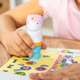 Pack tampon d'autocollants + bloc d'activités + tampon - des 3 ans - Melissa & Doug