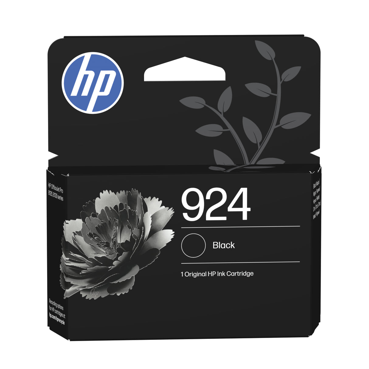 HP 924 Cartouche Encre Authentique noir