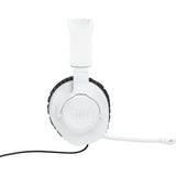 Casque-Micro Gaming - JBL - Quantum 100 Playstation - Filaire - Multiplateforme - Blanc / Bleu