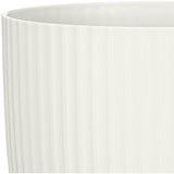 Pot de fleurs rond - DEROMA - 231 - 7 L - Ø 24 cm - Blanc
