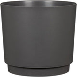 Cache-pot rond - GARDEN ID - Plano - Ø 25 - 7 L - H 22 cm - Anthracite