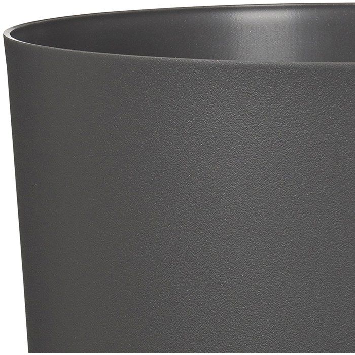 Pot de fleurs rond - DEROMA - 236 - 13 L - Ø 29 cm - Noir