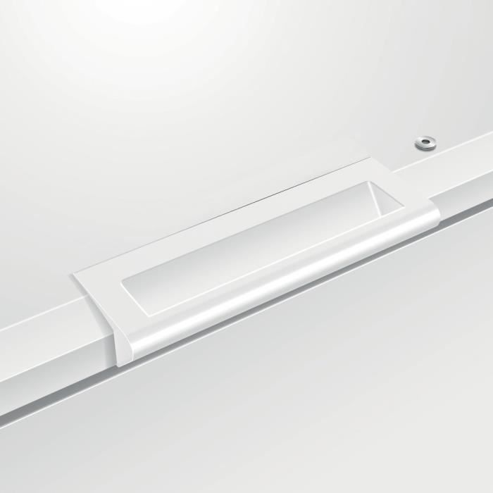 Congélateur Coffre Haier HCE508E - 508 L - 39 dB - Froid Statique - Classe E