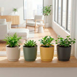 Pot de fleurs rond - DEROMA - 236 - 13 L - Ø 29 cm - Vert