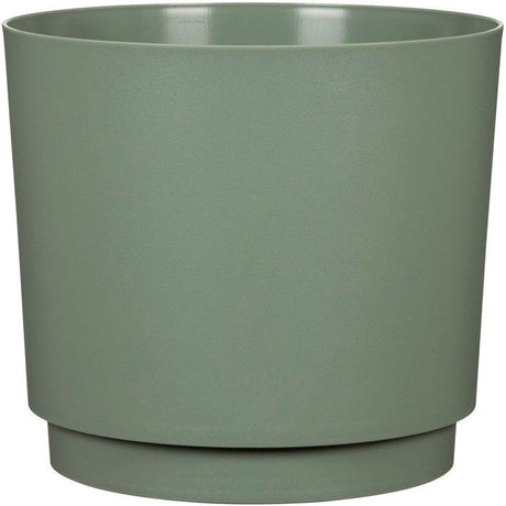 Pot de fleurs rond - DEROMA - 236 - 13 L - Ř 29 cm - Vert