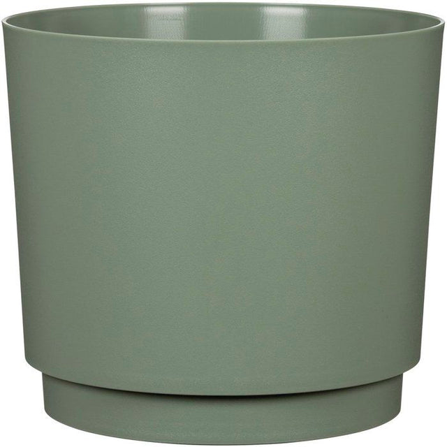 Pot de fleurs rond - DEROMA - 236 - 13 L - Ř 29 cm - Vert