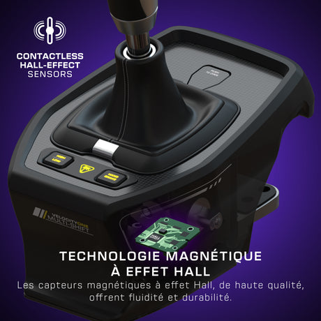 Levier de vitesse et frein a main universel - TURTLE BEACH - TBS-0001-05 - VelocityOne™ Multi-Shift - Noir