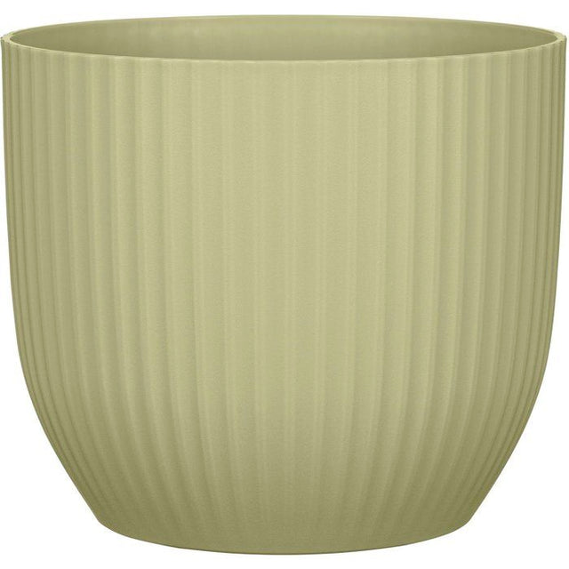 Pot de fleurs rond - DEROMA - 231 - 10 L - Ř 27 cm - Vert