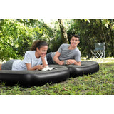 Bestway 3-in-1 Air Bed Black and Grey 188x99x25 cm