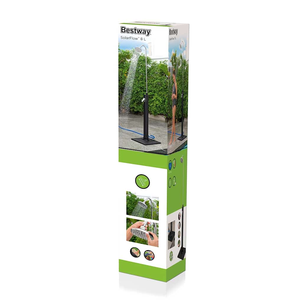 Bestway Solar Flow Außendusche Schwarz 8 L