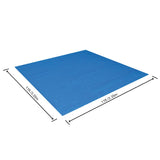 Bestway Flowclear Schwimmbad-Bodenmatte 335 x 335 cm