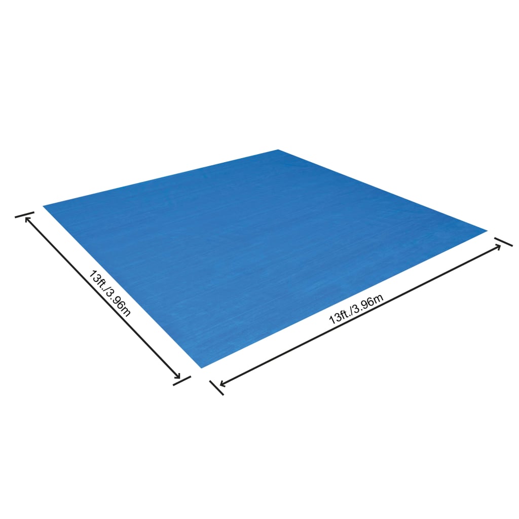 Bestway Tapis de sol pour piscine Flowclear 396x396 cm