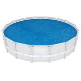 Runde Solar-Poolabdeckung von Bestway, 462 cm, Blau