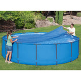 Runde Solar-Poolabdeckung von Bestway, 462 cm, Blau