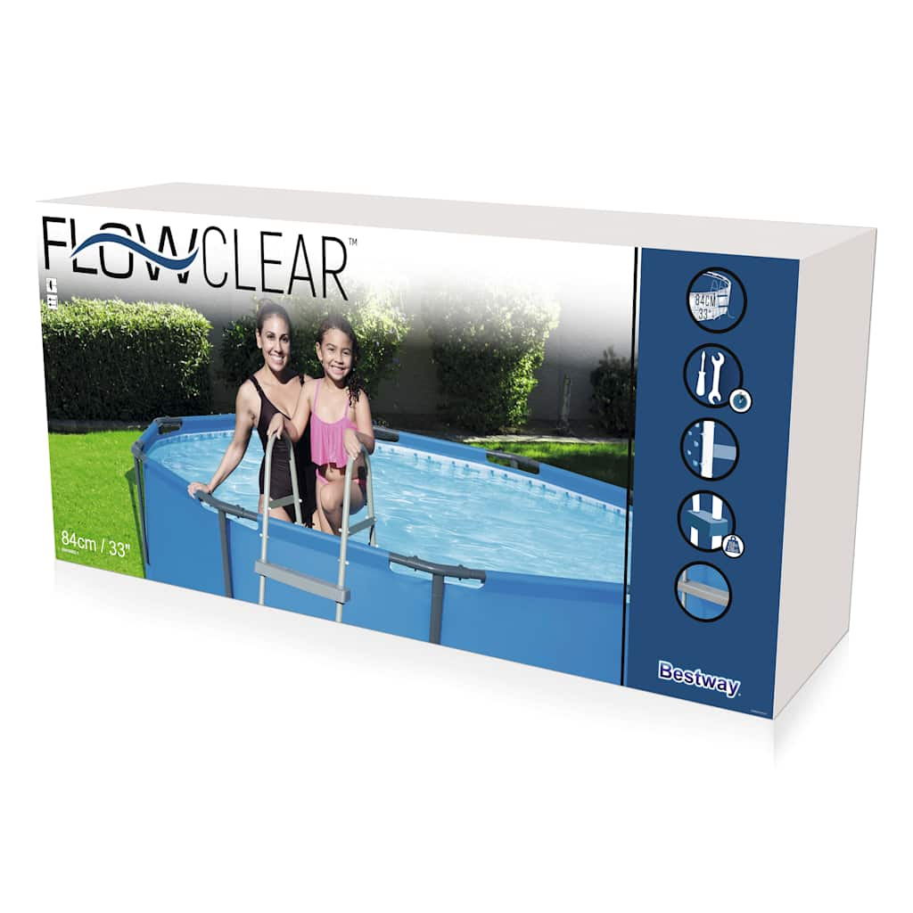 Bestway Échelle de piscine 2 marches 84 cm