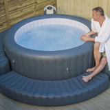 Bestway Bord gonflable Lay-Z-Spa pour bain à remous rond